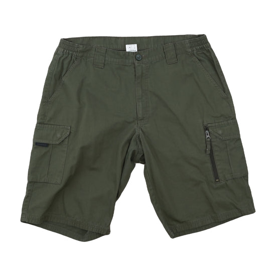 Decathlon Cargo Shorts Olive Green L