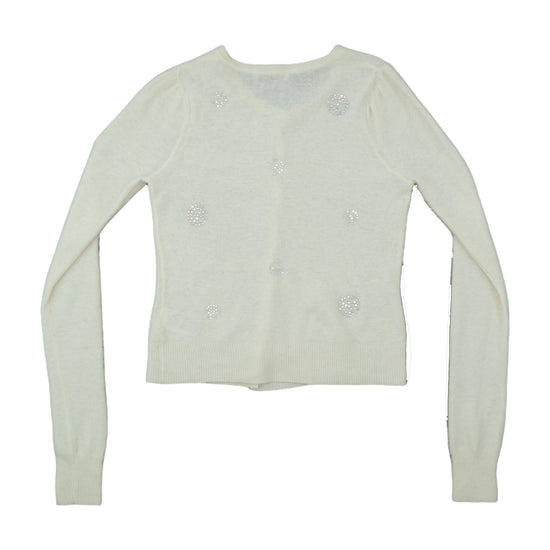 Liu Jeans by Liu Jo Sequin Cardigan Cream White S