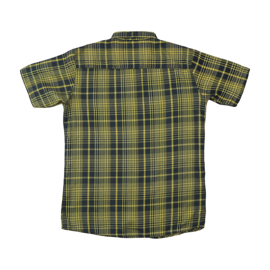 Polo Ralph Lauren Plaid Shirt Yellow Navy XL