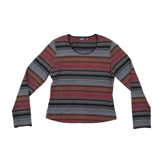 MEXX Long-Sleeve Striped T-Shirt Multicolor L