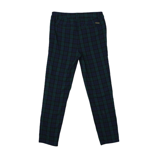 Tommy Hilfiger Slim Tartan Trousers Green S