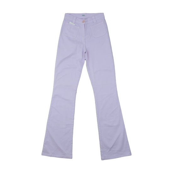 Onyx Fashion Apparel High-Waist Flare Pants Lilac S