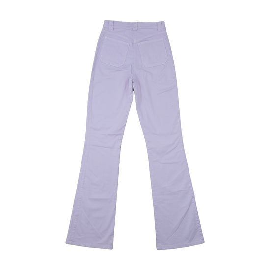Onyx Fashion Apparel High-Waist Flare Pants Lilac S