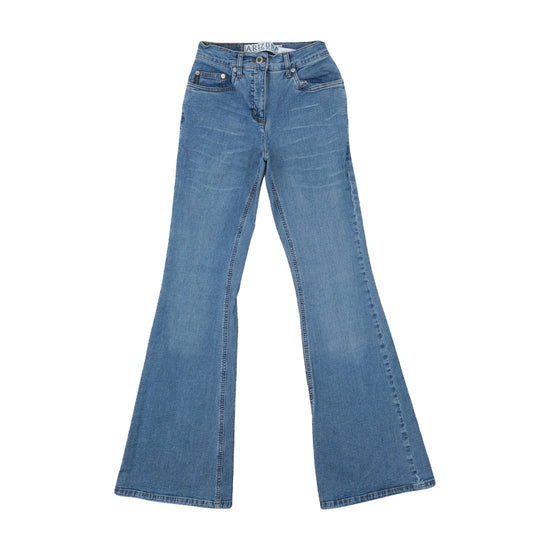 Arizona Flare Jeans Medium Wash Blue