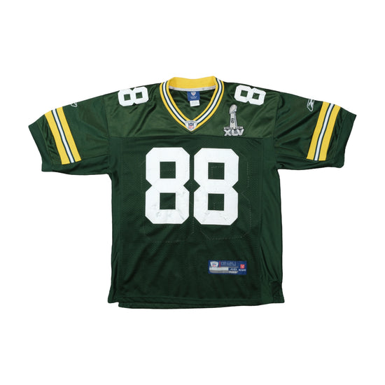 Reebok NFL Onfield Green Bay Packers Jersey Forest Green XL