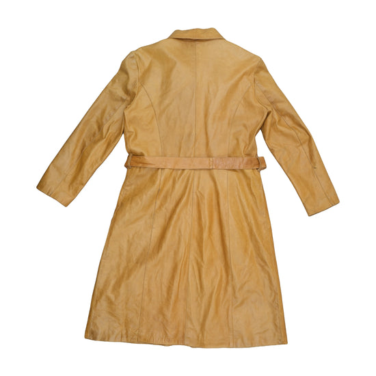 Coconuda Donna Leather Coat Camel Beige