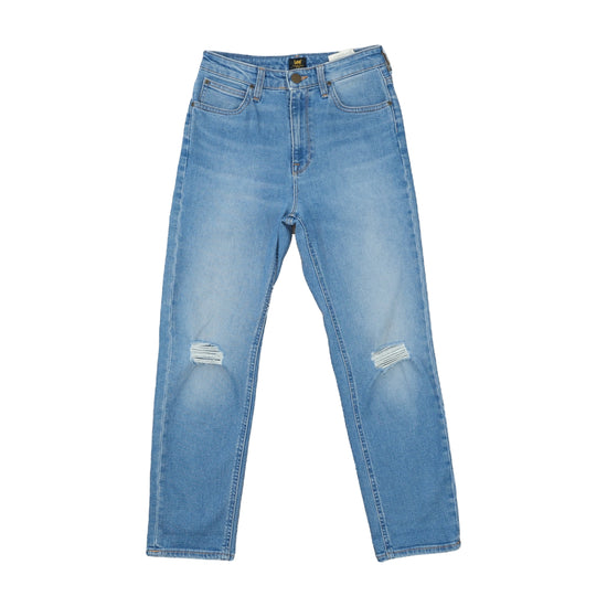 Lee Carol Mom Jeans Light Wash Blue XS