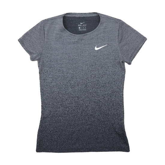 Nike Dri-FIT T-Shirt Heather Gray Ombre XS