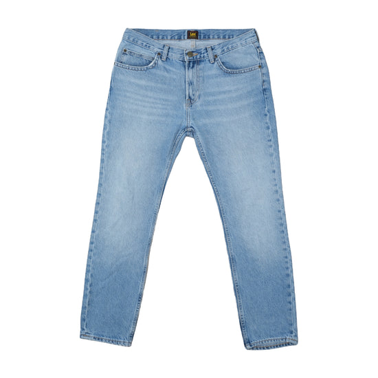 Lee 90S Rider Straight Jeans Light Wash Blue L
