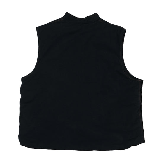 Buone Maniere Sport Vest Two-Tone Corduroy Black 2XL