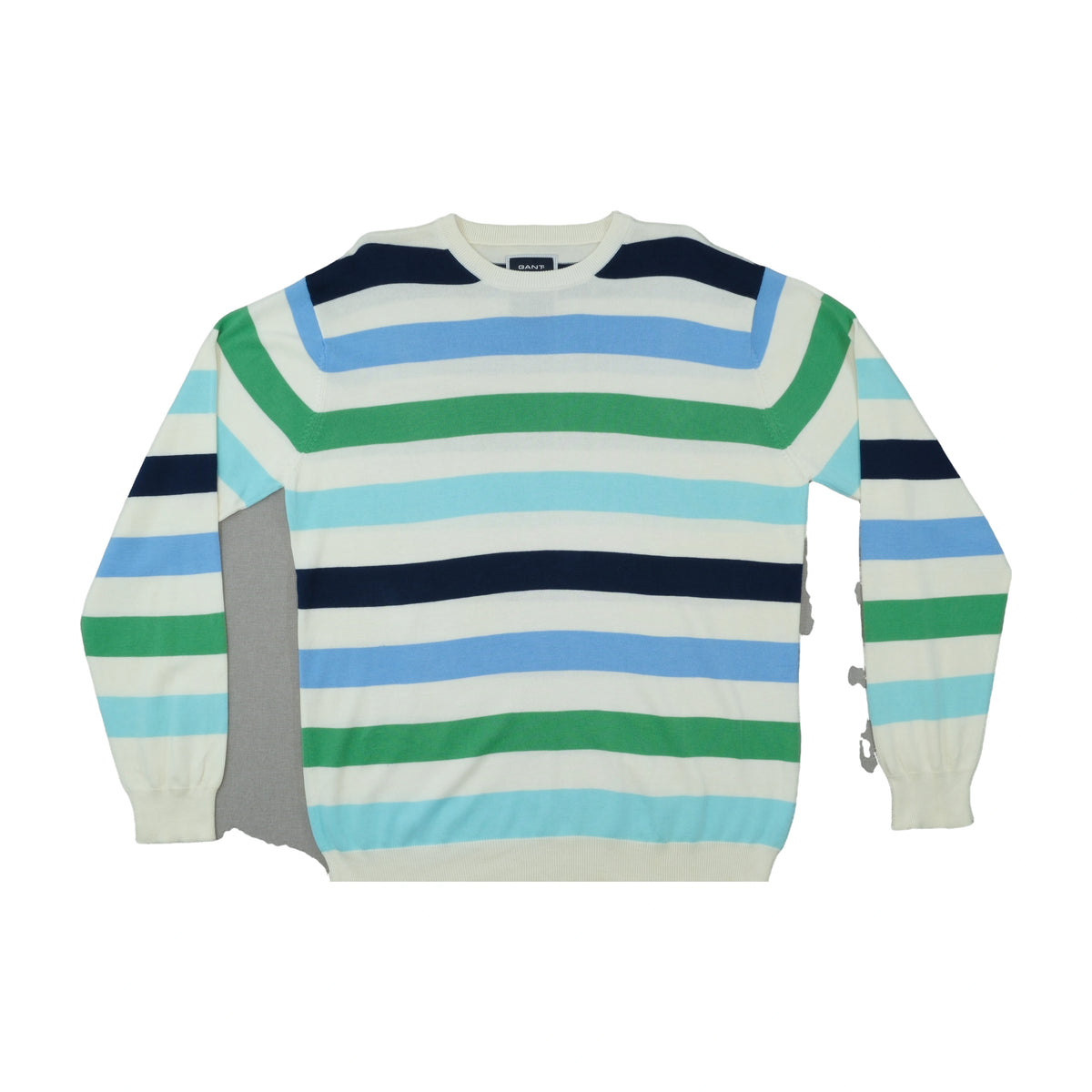 GANT Striped Cotton Sweater Multicolor L