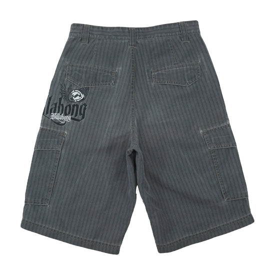Billabong Titanium Cargo Shorts Washed Charcoal Gray XS