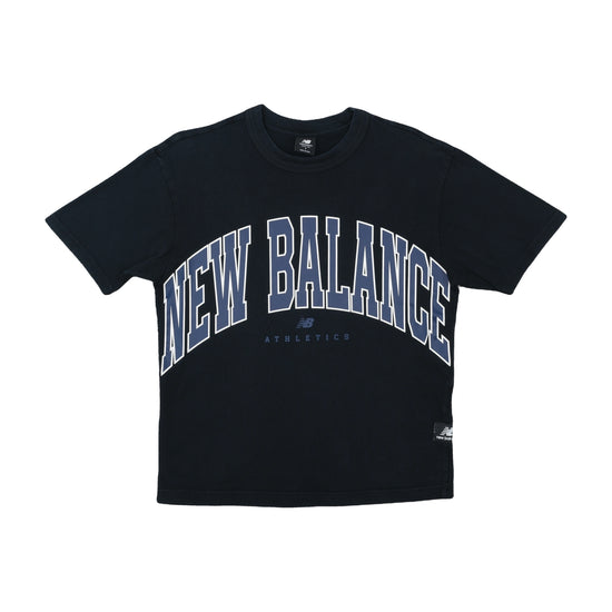 New Balance Athletics Collegiate Graphic Tee Black XS