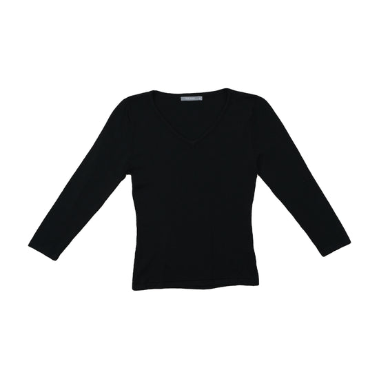 Zero Base Long-Sleeve T-Shirt Black S