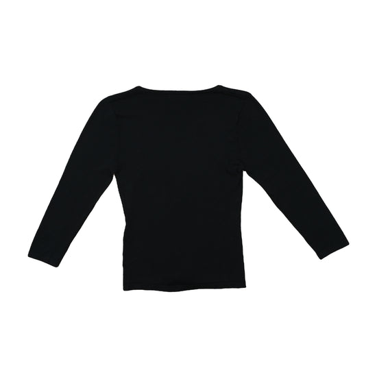 Zero Base Long-Sleeve T-Shirt Black S