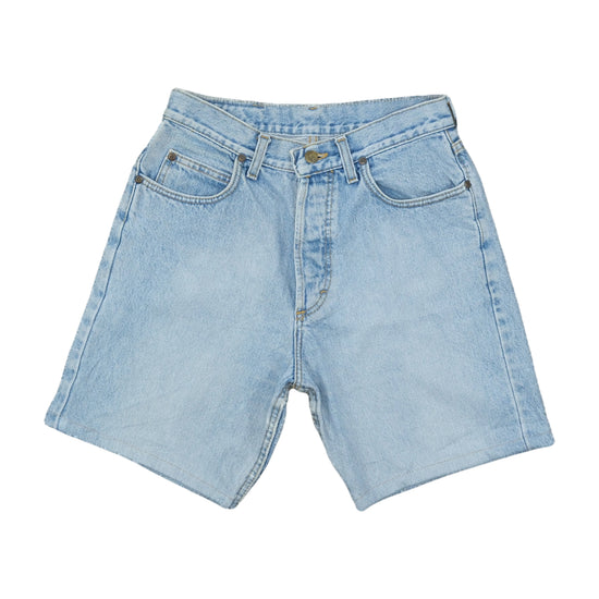 Lee Joplin High-Rise Denim Shorts Light Stonewash Blue XS