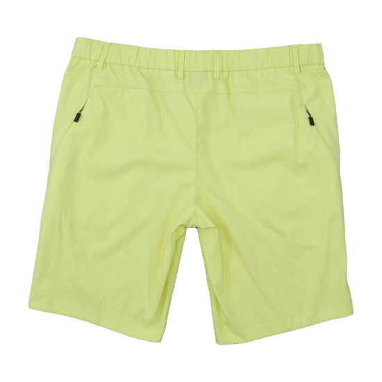 BOSS Green Technical Twill Shorts Acid Lime Yellow XL