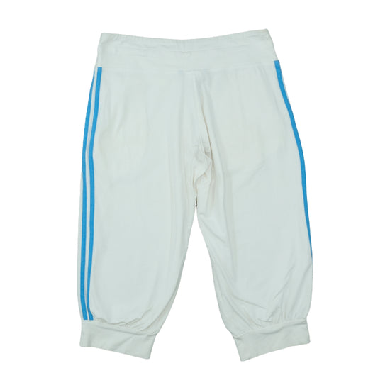 Adidas Essentials Cropped Jogger Pants White M