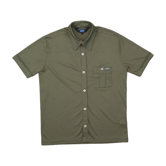 Rocky Utility Short Sleeve Shirt Olive Green S