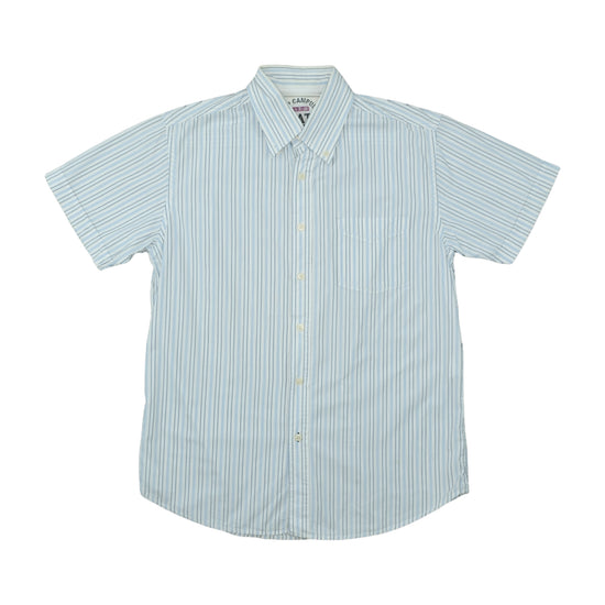Up Campus State Varsity Striped Shirt Light Blue L