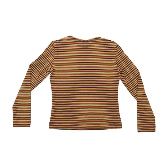 D&G Dolce & Gabbana Stripe Long-Sleeve Top Multicolor L