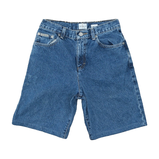 Calvin Klein Jeans 90s Denim Shorts Medium Stonewash Blue XXS