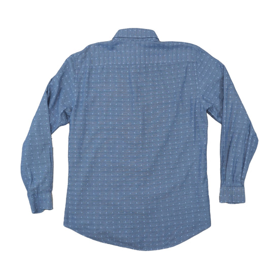 Harmont & Blaine Narrow Fit Button Up Shirt Blue L