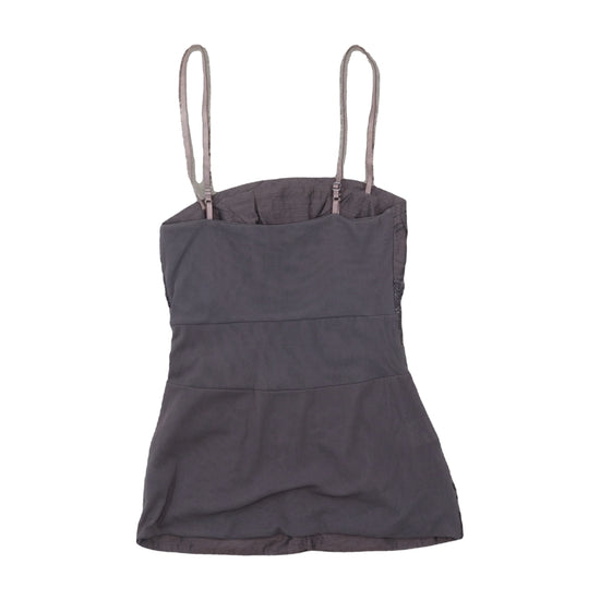 Siste's Camisole Lace Trim Mauve Gray