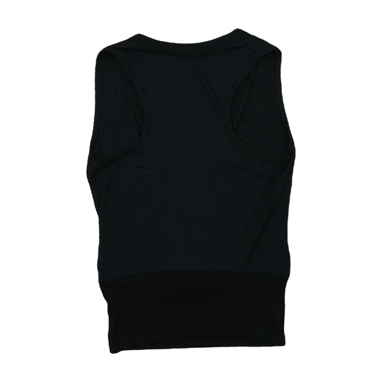Vintage Y2K Wrap Tank Top Black