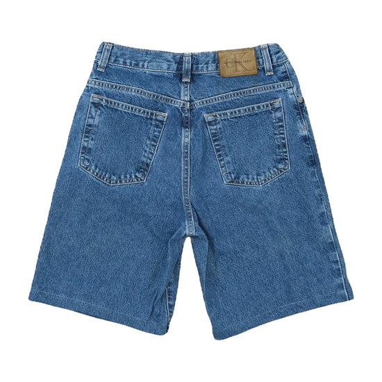 Calvin Klein Jeans 90s Denim Shorts Medium Stonewash Blue XXS