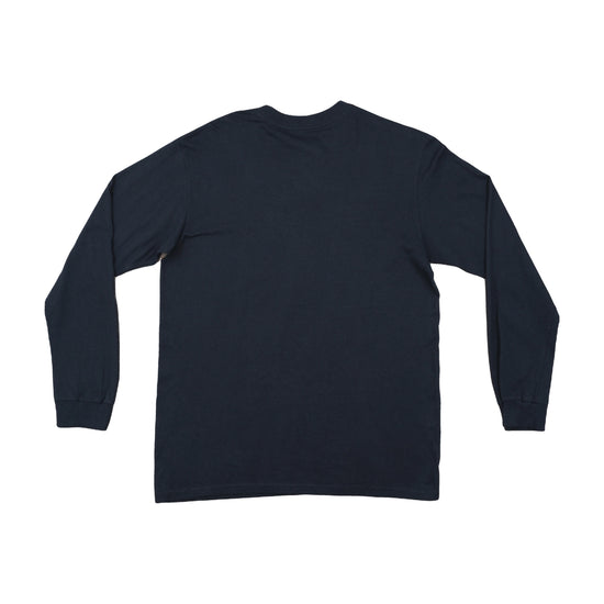 Nike Heavy Hitter Football Graphic Long-Sleeve Tee Navy S