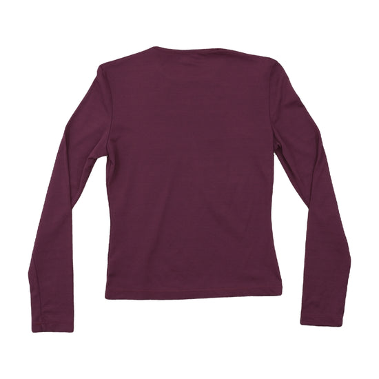 PHARD Long Sleeve Graphic T-Shirt Purple