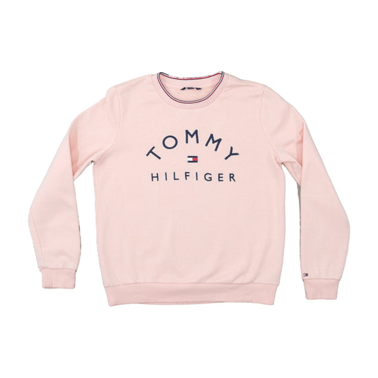Tommy Hilfiger Logo Sweatshirt Light Blush Pink S