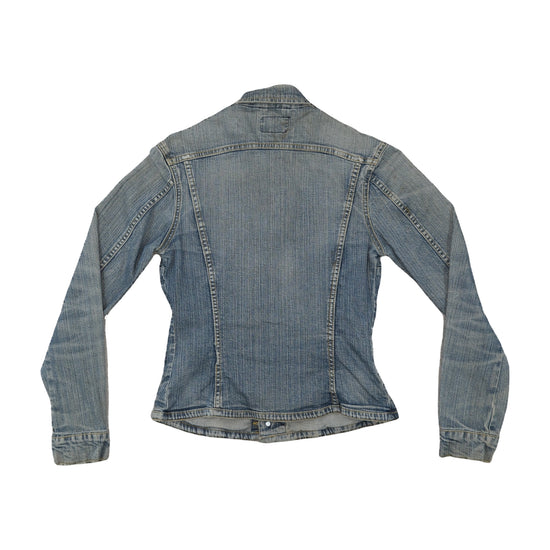 Lee Premium Quality Denim Jacket Acid Wash Blue S