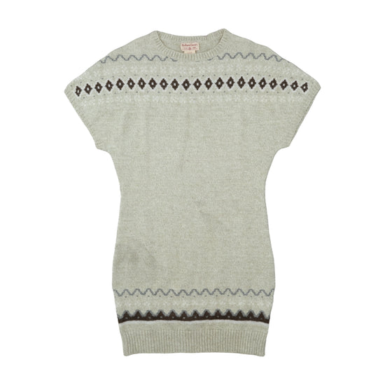 Marlboro Classics Fair Isle Knit Sweater Gray L