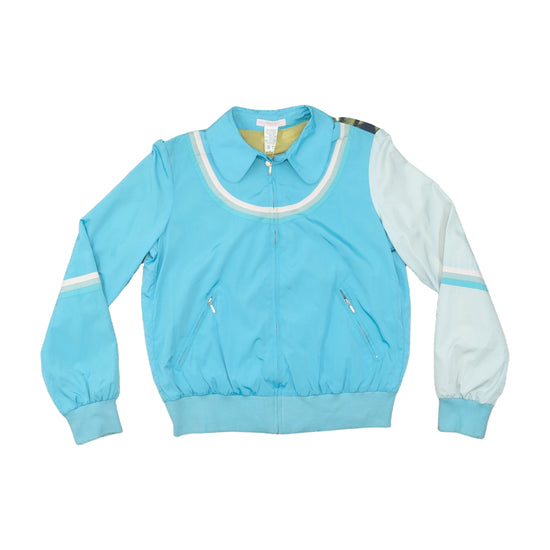 Custo Barcelona Graphic Zip Jacket Sky Blue S NWT