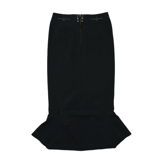 Marithé + François Girbaud Mermaid Skirt Black M