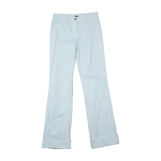 D&G Dolce & Gabbana Straight-Leg Trousers White S
