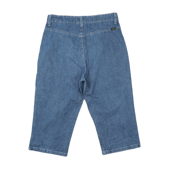 Lee WP Capri Pant Medium Wash Blue S