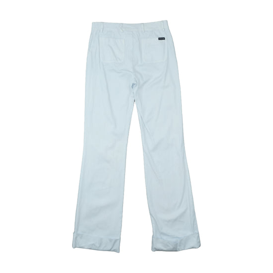 D&G Dolce & Gabbana Straight-Leg Trousers White S