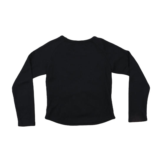 Fornarina Embroidered Floral Sweater Black M