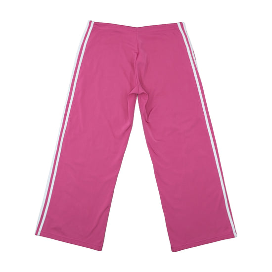 Adidas Cropped Track Pants Hot Pink L