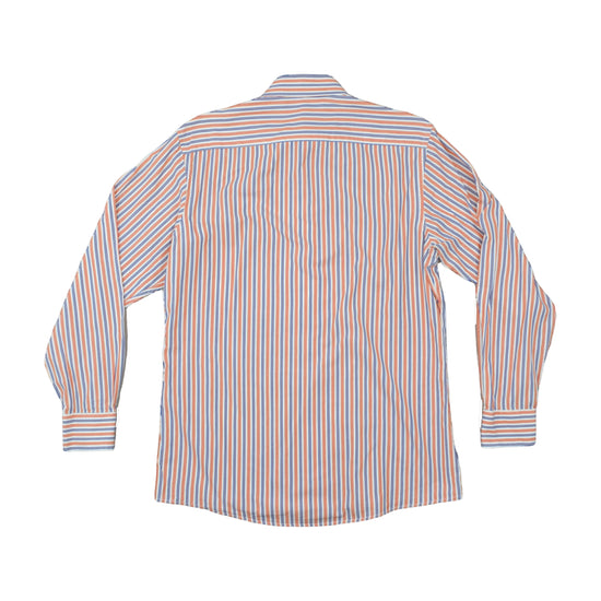 Vintage 1970s Italian Button Up Shirt Orange S