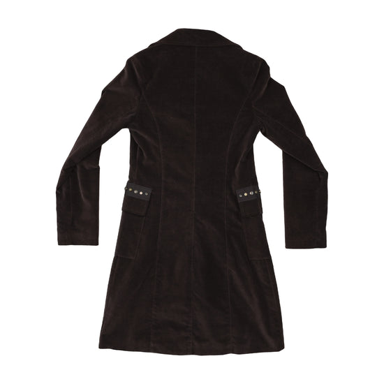Rinascimento Linea DixDi Velvet Coat Dark Brown S