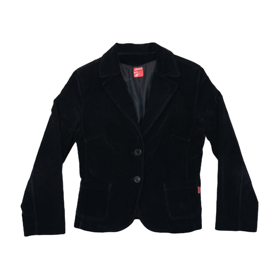 Phard Basic Jeans Velvet Blazer Jacket Black M