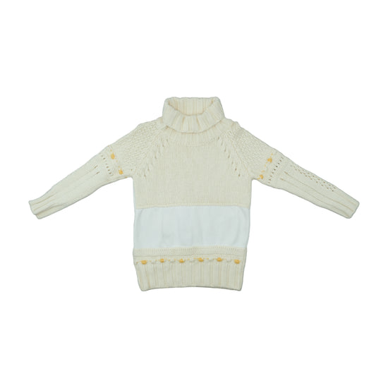 X-Raited Fitted Sweater Beige S