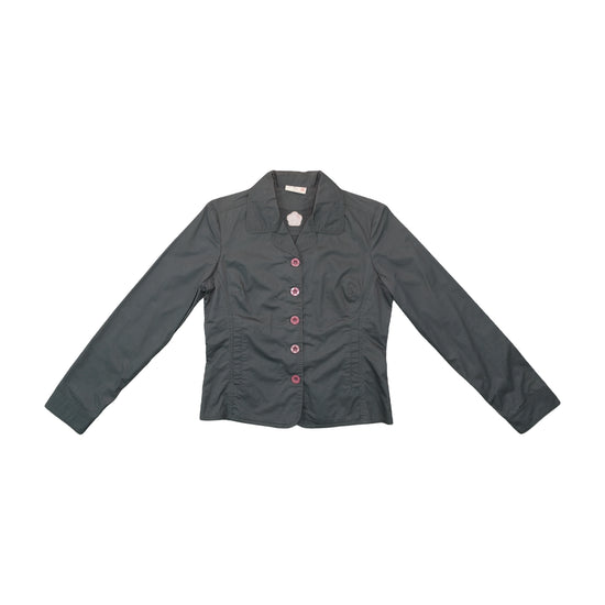 Vintage Y2K Fitted Jacket Gray S