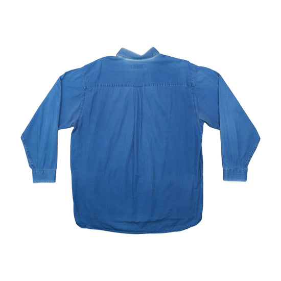 Burberrys of London Denim Shirt Nova Check Blue L