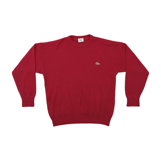 Lacoste Knit Sweater Deep Crimson Red