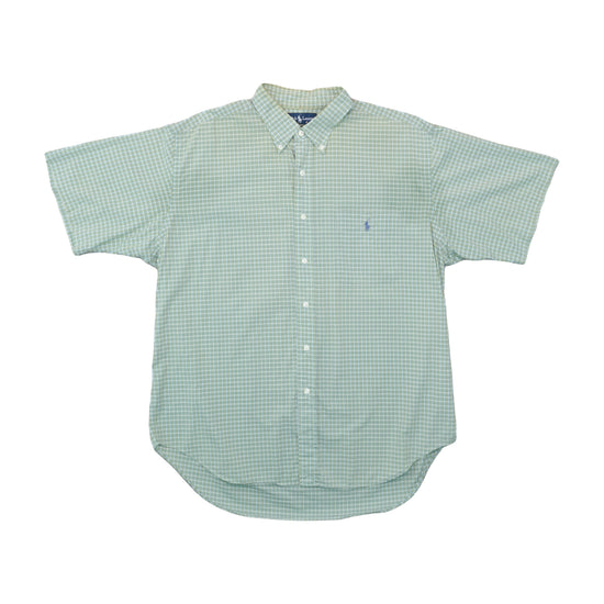 Ralph Lauren Bartlett Button Up Shirt Green XL